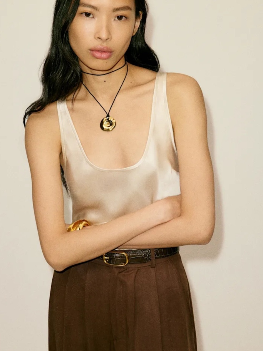 Reformation Veya Silk Top